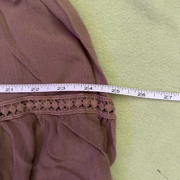 Tan, Boho designed sleeveless Blouse - Picture 3 of 5